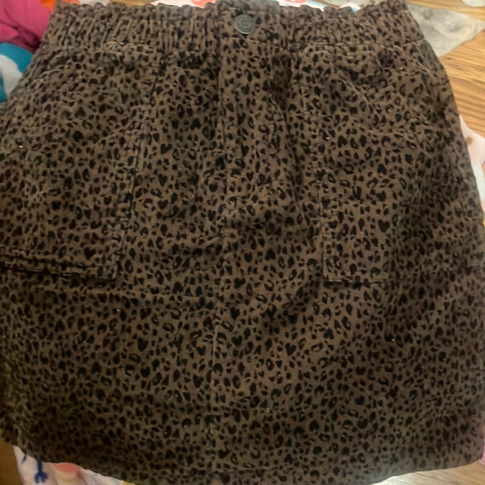 brown cheeta print